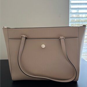 Michael Kors Taupe Leather Tote